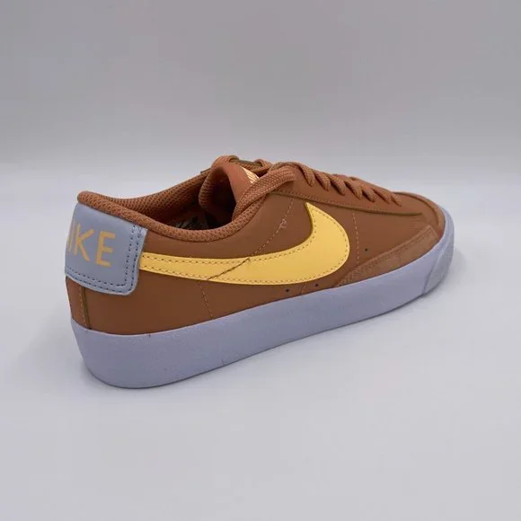 Nike Blazer Low ' 77 Amber Brown / Melon Tint Womens Shoes - Picture 8 of 8